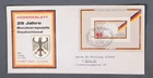 MayfairStamps Germany FDC 1974 25 Years a Republic Souvenir Sheet First Day Cove