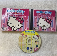Hello Kitty Bubblegum Girlfriends Windows PC Mac CD-ROM Game 2005 Vtg Sanrio