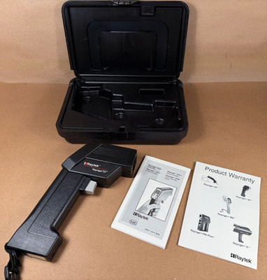RAYTEK 4PD54 RAYNGER ST TEMPERATURE THERMOMETER LASER GUN - Tested - Works Fine
