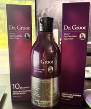 Dr. Groot Scalp Revitalizing Solution Hair Thickening Set 13oz/8.4oz Biotin