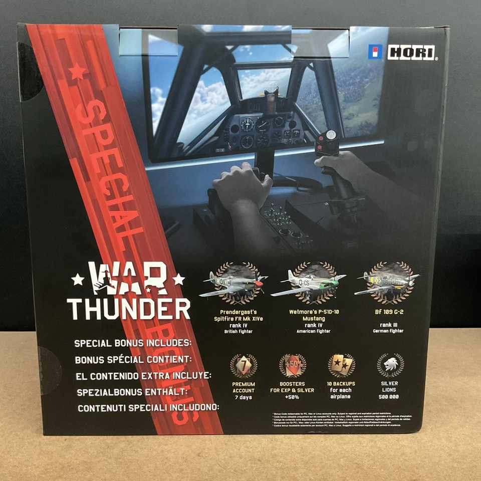 Hori - HOTAS Flight Control System & Mount for PC (Windows 11/10) - Black - Image 3 of 4