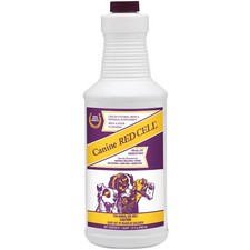 Horse Health Canine Red Cell, Liquid Vitamin-Iron-Mineral 32 Ounces, Clear
