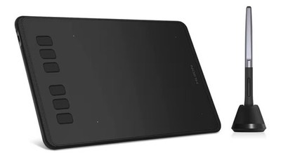 HUION Inspiroy H640P Drawing Tablet, 6x4 inch Digital Art ， Battery-Free Stylus