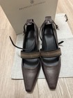 NIB, DUST BAG, BRUNELLO CUCCINELLI MONILI BEADING SHOES, HEELS, SIZE 40, 10 — photo 9