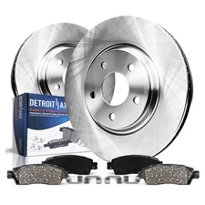 Detroit Axle Front Brake Rotors & Ceramic Pads for 1999 2000 - 2004 Suzuk