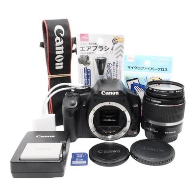 Canon EOS Kiss X2 DSLR Camera with EF-S 18-55mm Lens and