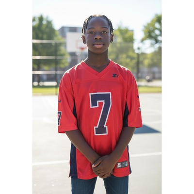 #ad #ad Starter Wildcats Football Jersey Red Number 7 Men#x27;s Large $60.00