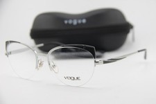 NEW VOGUE VO 4153 5119 BLACK SILVER GUNMETAL AUTHENTIC EYEGLASSES 53-18