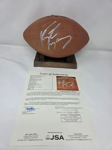 PEYTON MANNING signed Wilson football Game Ball DUKE JSA COA COLTS BRONCOS