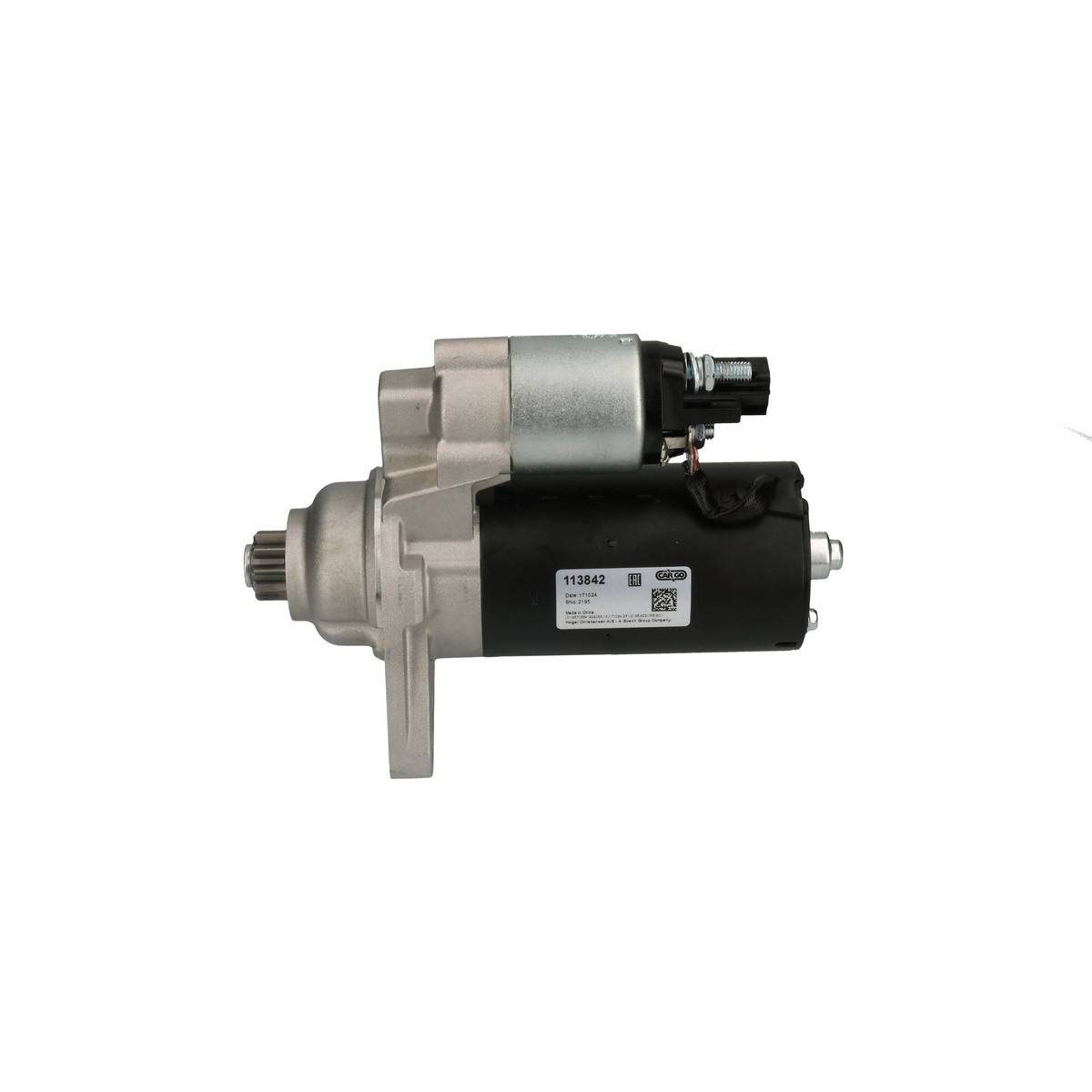Démarreur de précision HC-Cargo 113842 - Haute performance 1.7kW 12V