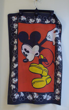 Vintage 90's Disney Characters Mickey Mouse Double-Sided Standard Pillowcase