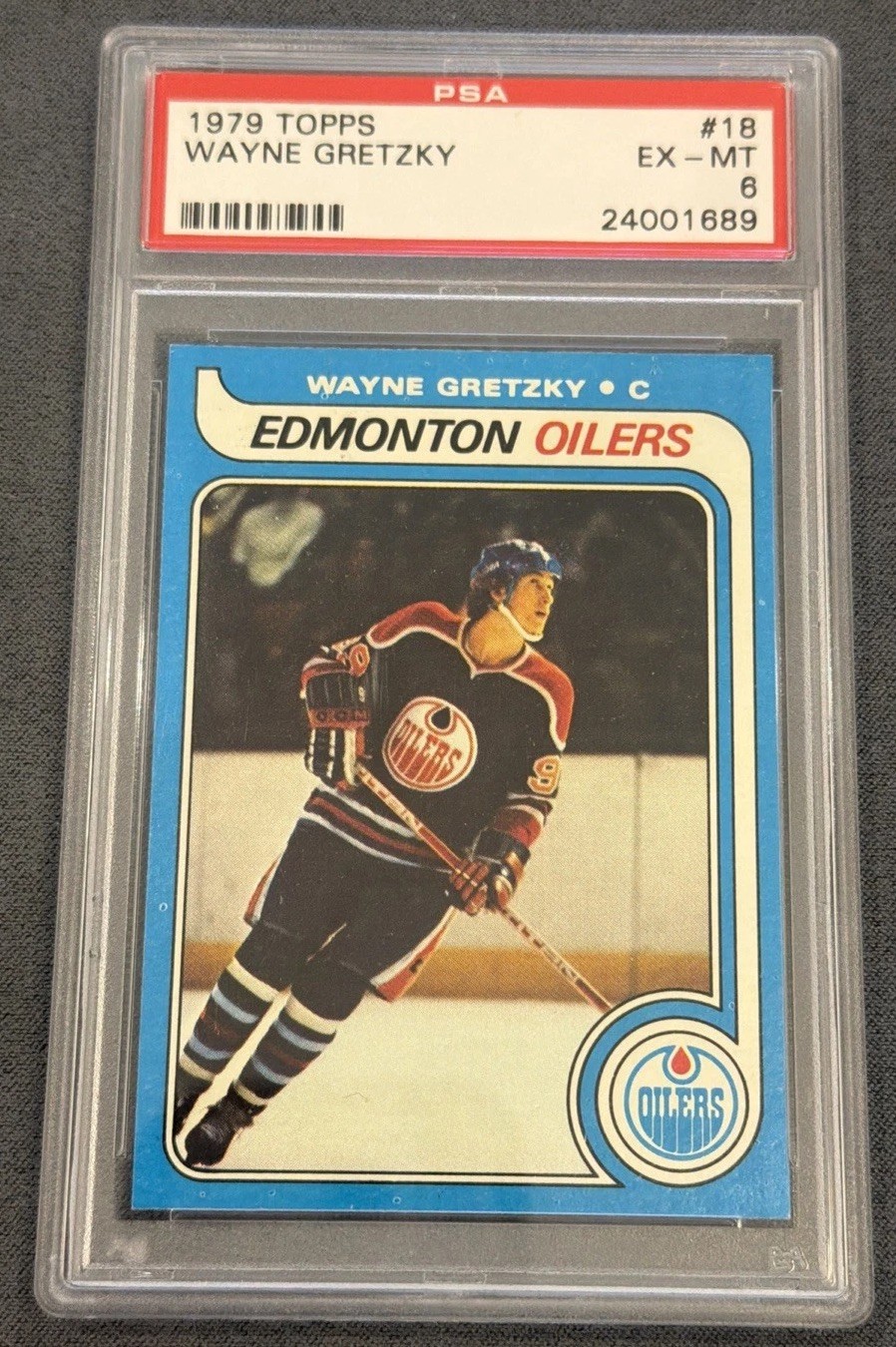 1979 Topps Wayne Gretzky #18 PSA 6 Rookie Card RC EX-MT Centered Well