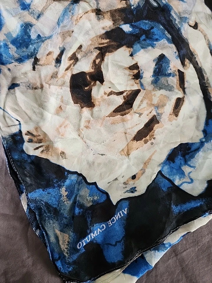 Womens Vince Camuto Silk Scarfs Lot Of 2 - Image 2 of 4