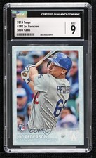 2015 Topps Snow Camo 86/99 Joc Pederson #192 CGC 9 Mint 06sz