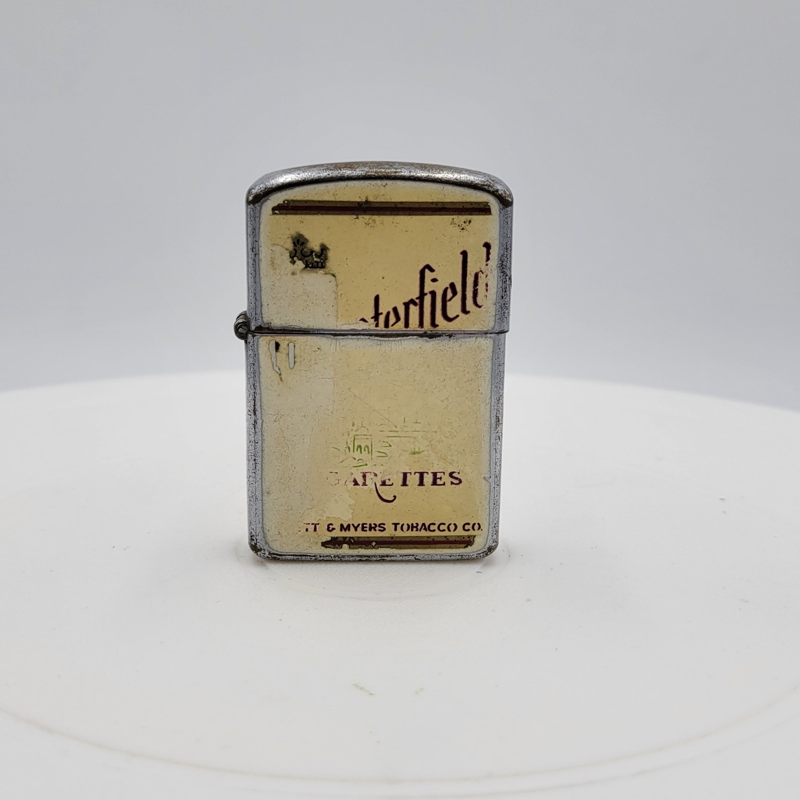 Vintage Chesterfield Royalite Cigarettes Lighter Ligett & Myers Made In Japan