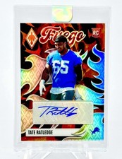 Tate Ratledge 🔥2025 Panini Phoenix FUEGO RC Auto #FUS-TRE Lions Autograph SSP