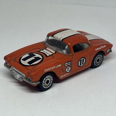 1982 Matchbox '62 Chevrolet #11 Corvette Diecast Toy Car 1:58 Orange  A7