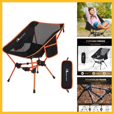 MOON LENCE Portable Camping Chair Backpacking Chair - The 4th Generation Ultrali