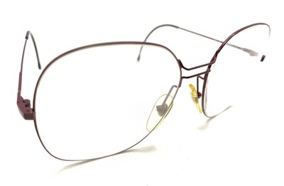 Lozza NEW Mod 2005 Col 2 Vintage Dark Red Square Eyeglasses Frames  55-16 130