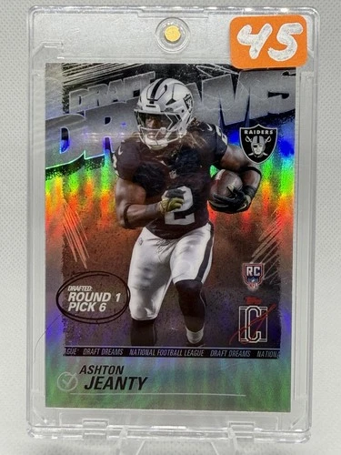 2025 Topps Signature Ashton Jeanty Base (RAW)