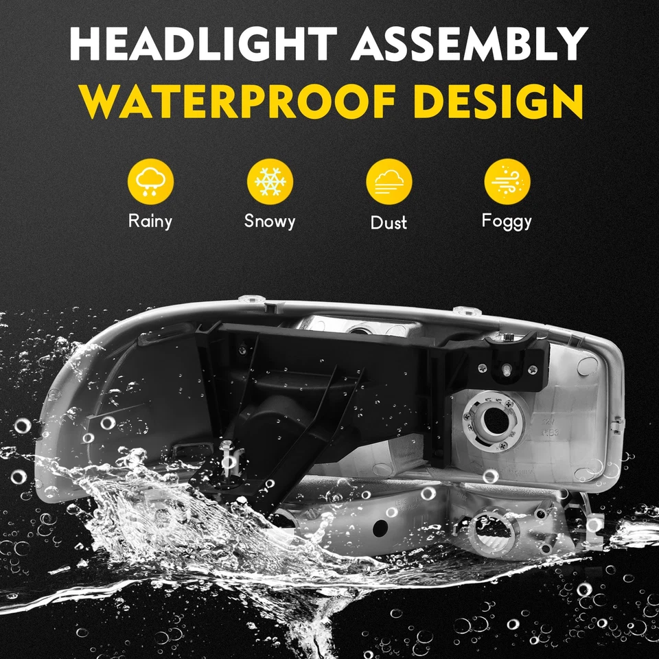 Conjunto de faróis para Ram 5500 6.4L 2016 2017 2018 par de faróis esquerda+direita - Imagem 4 de 4