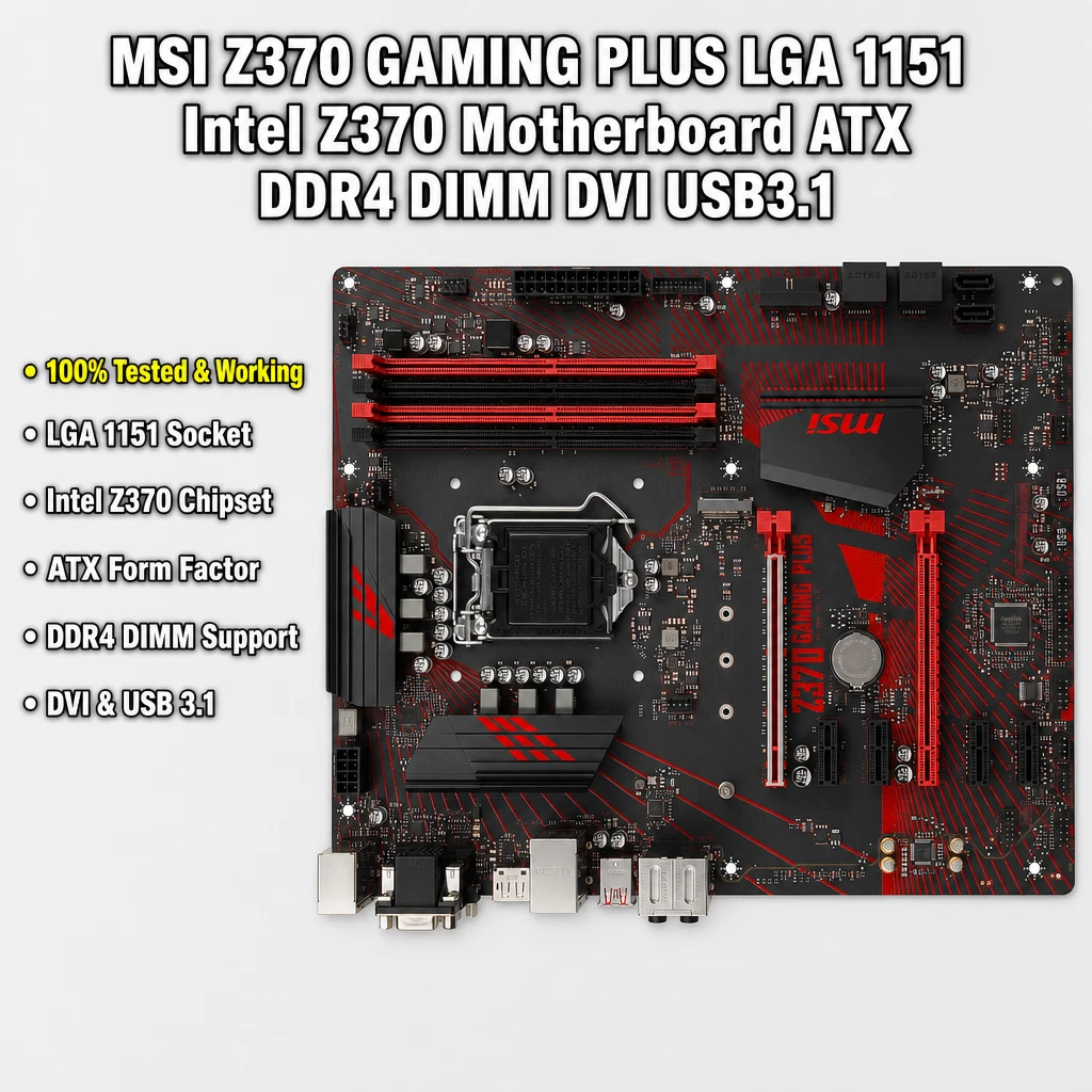 MSI Msi Z370 Gaming Plus Computer Motherboards for sale - eBay