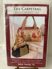 Indygo Junction, Inc THE CARPETBAG Pattern by Kathy Frenholz #11711 Handbag
