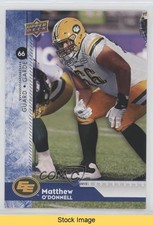 2018 Upper Deck CFL Blue Matthew O'Donnell #197 READ q2l