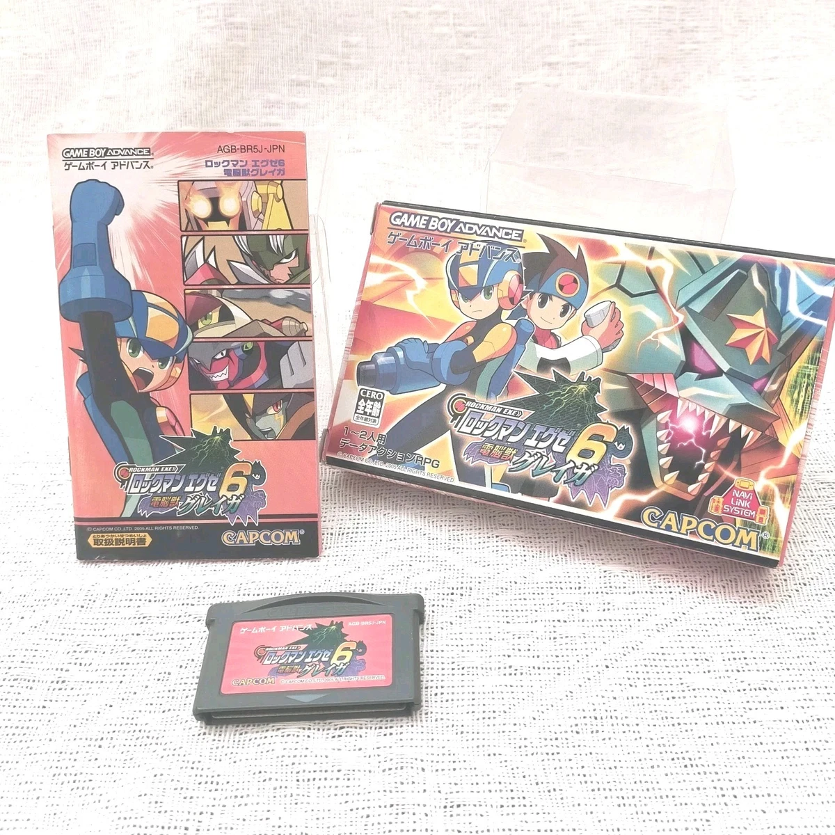 1000,- Mega Man Battle Network 6 - Cybeast Gregar - EUR - I æske - GameBoy Advance spil (A Grade