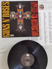 GUNS N' ROSES - Appetite for Destruction EU reissue 2008 vinile 33 giri vinyl LP