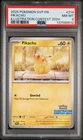 2025 POKEMON SVP EN-SV BLACK STAR PROMO ILLUSTRATION CONTEST 2024 PIKACHU PSA 8