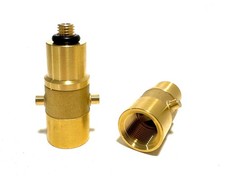 Bajonett Tankadapter 10mm M10 Messing Holland...