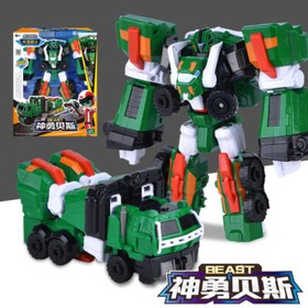 TOBOT V Galaxy Detectives Mini Transform Figure Commander Tank Beast Trail Robot