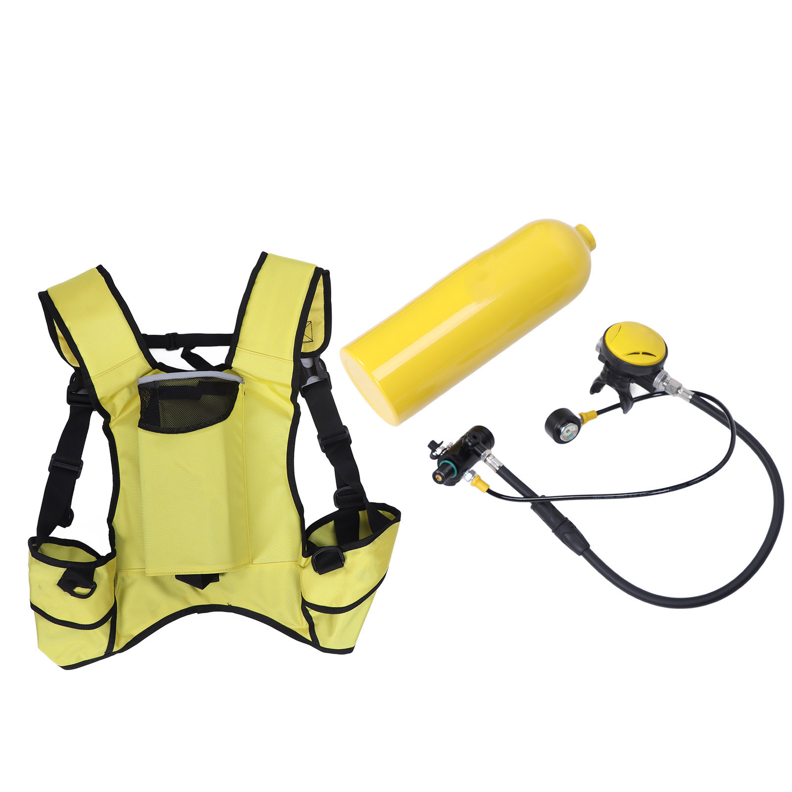 2L Scuba Diving Tank Rebreather Dive Cylinder Oxygen Box Underwater 40 ...