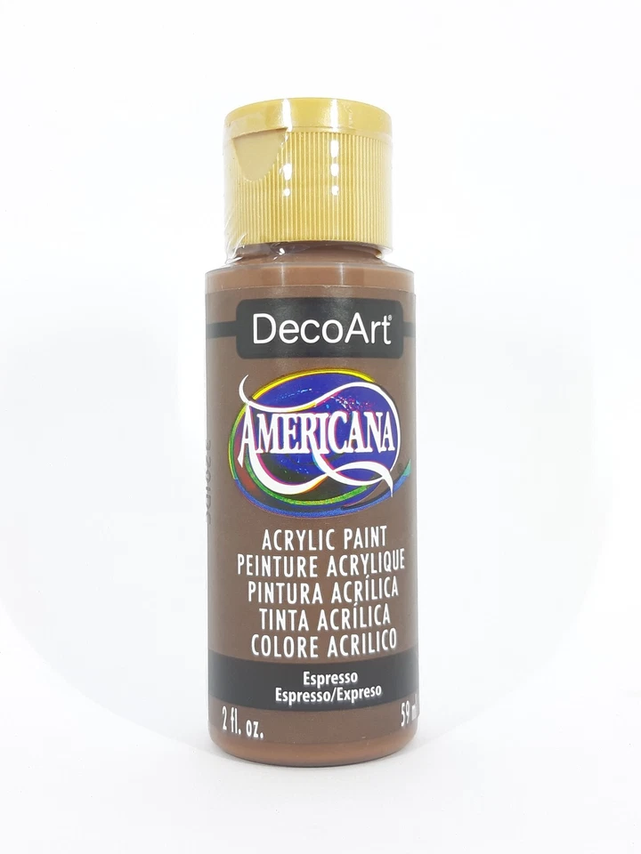 DecoArt Americana Acrylfarbe 59ml DA271 Espresso verschiedene Farben