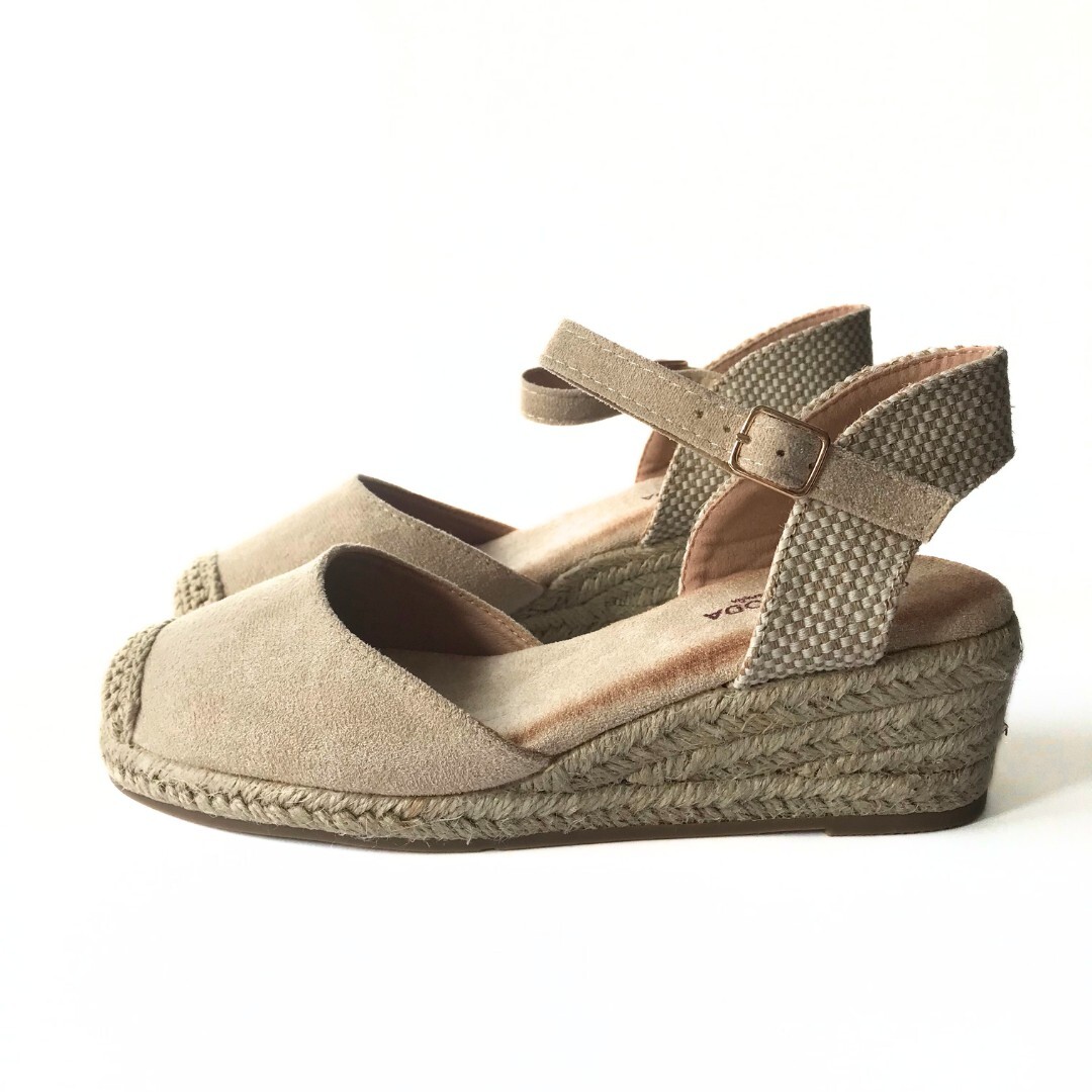 Sandalias cuña esparto mujer Altamoda Sandalias Calzado comodo. numero 41