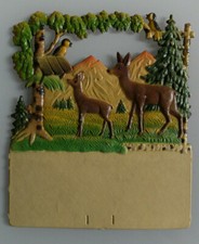 Hochgeprägter Abreisskalender 50er Jahren 2 ...