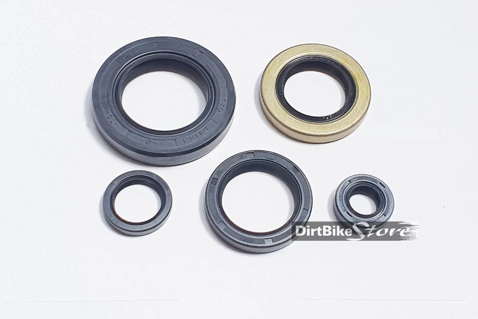 Kit de reconstrucción del motor Kawasaki KX 420 1980 1981 1982, juntas y sellos de rodamientos principales Foto 3 de 4