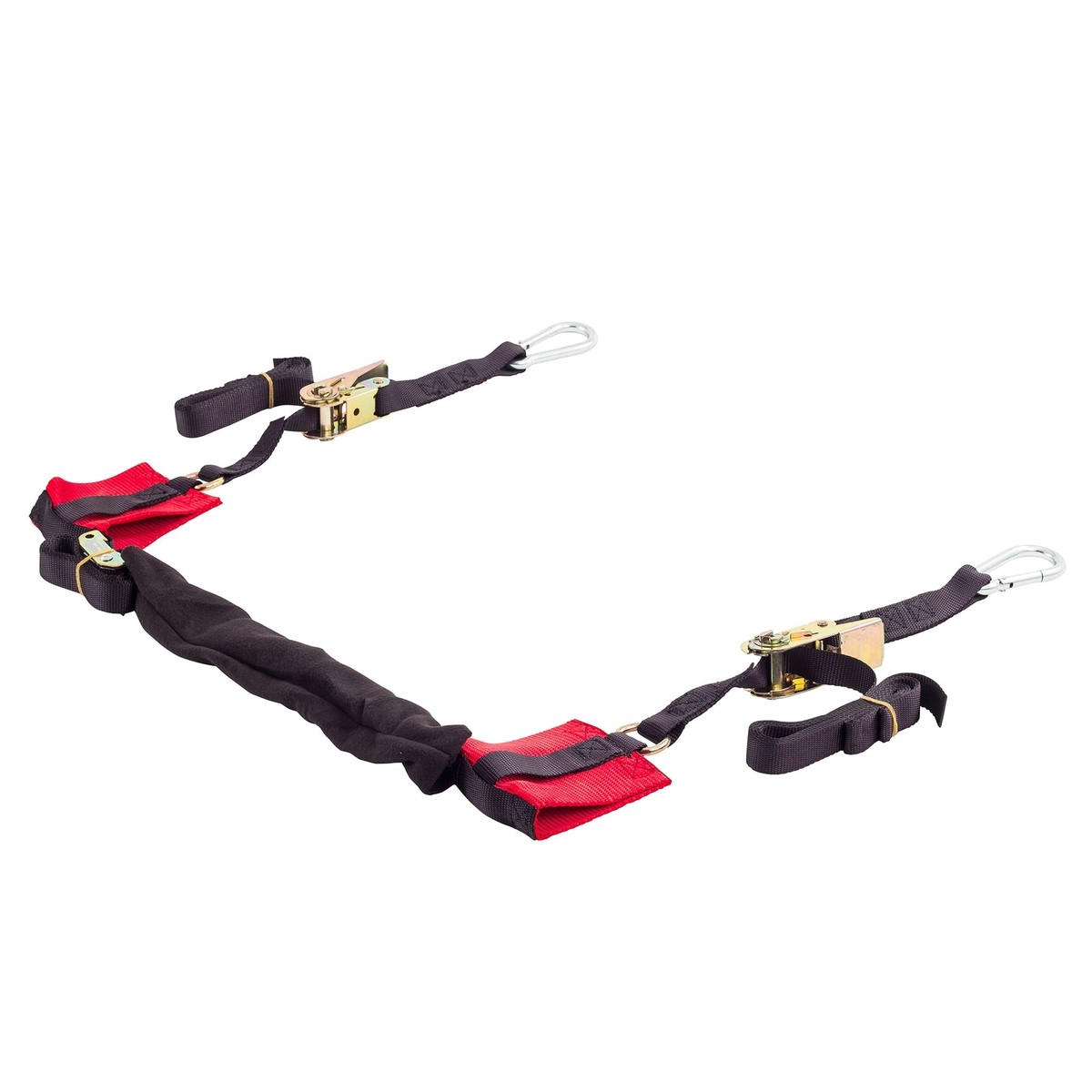 Warrior Motorcycle Bike Handlebar Ratchet Bar Straps Transport