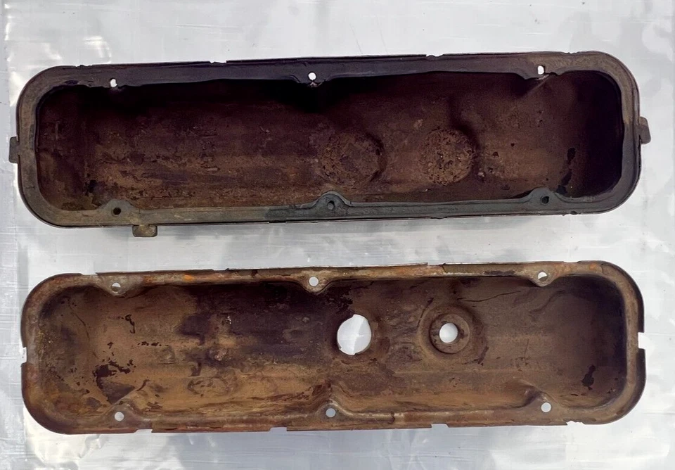 1970 1971 Buick 350 tampas de válvula sob capô acessório par Skylark - Imagem 2 de 4