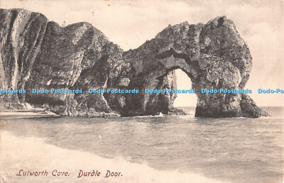 R306379 Lulworth Cove Durdle Door E J Randall Friths Serie 1907