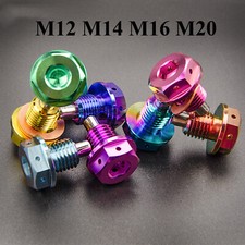 Magnetic Oil Drain Plug for Engine and Transmission - TItanium Alloy M12 x 1.25