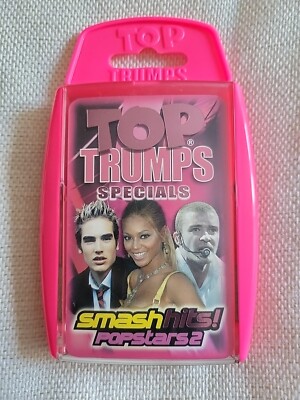 Top Trumps Specials ~ Smash Hits Popstars ~ Winning Moves 2003 ~ Beyonce Eminem