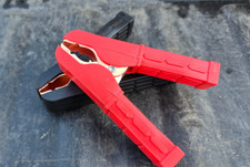 2x Clay Pigeon trap battery Clamp/Terminals/Clip for Laporte, Promatic, Bowman