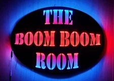 NEW! The Boom Boom Room, Man Cave, Boom Boom decor, Free ship