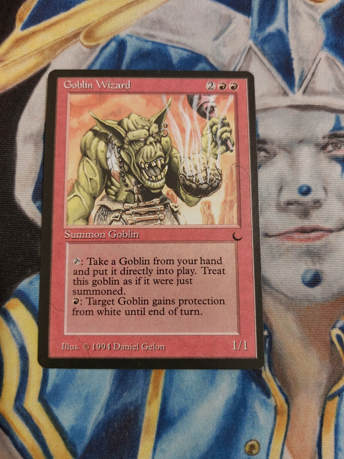 Goblin Wizard MTG The Dark Rare Red Creature Near-Mint x1 GG2