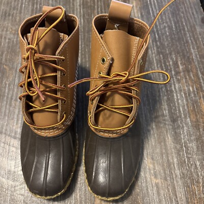 LL Bean Bean Boots Leather Women s Size 7 NWOT