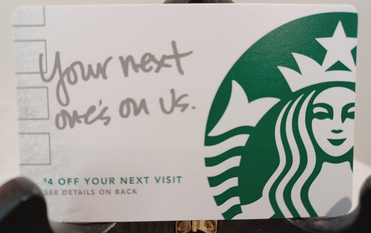 STARBUCKS CARD 2017 