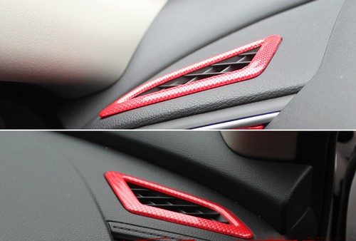 OLM LE Carbon Fiber Center Climate Control Vent Cover - 2016-2021 Honda - Foto 2