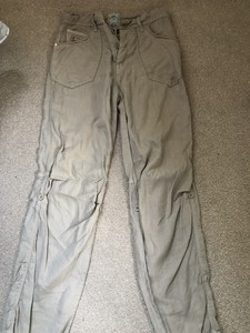 men's linen cargo pants
